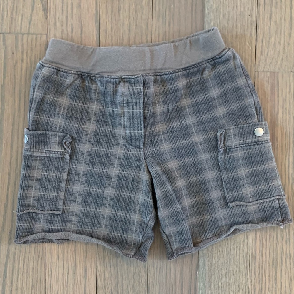 Nano Plaid Cargo Short